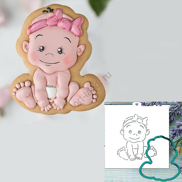 Пряник пупс девочка