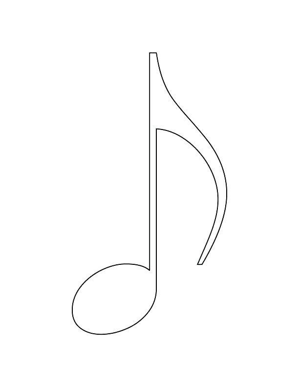 Нотки раскраска