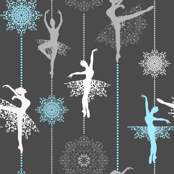 Снежинки балеринки новогоднее украшение