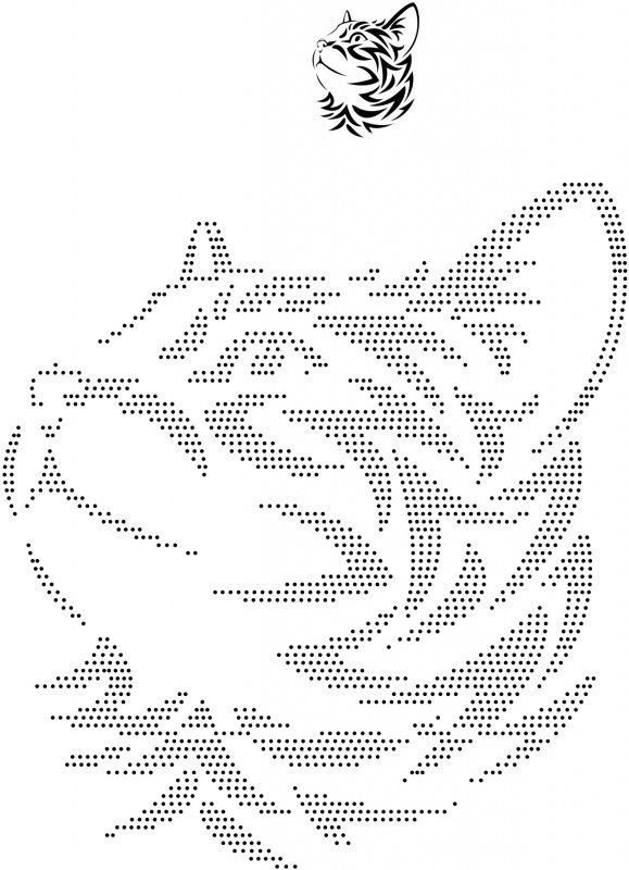 Трафареты для картин из страз