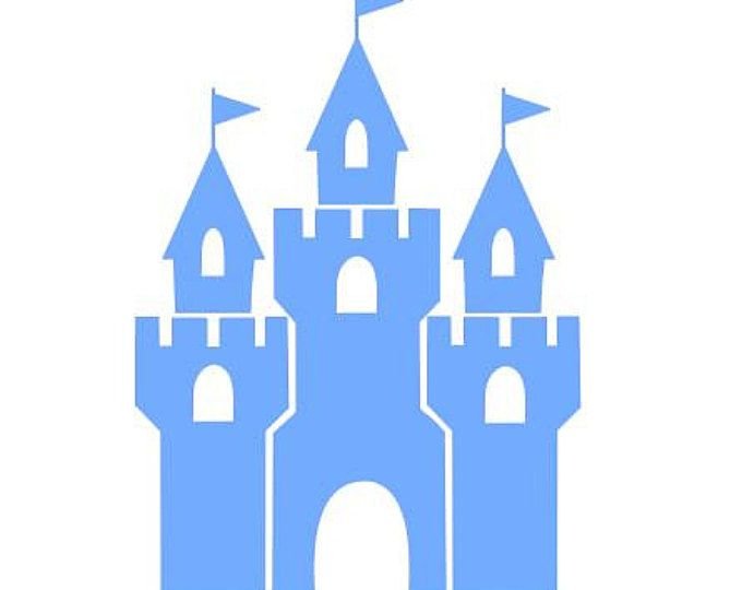 Замок трафарет