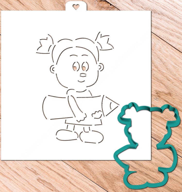 Трафарет карандаш для пряника