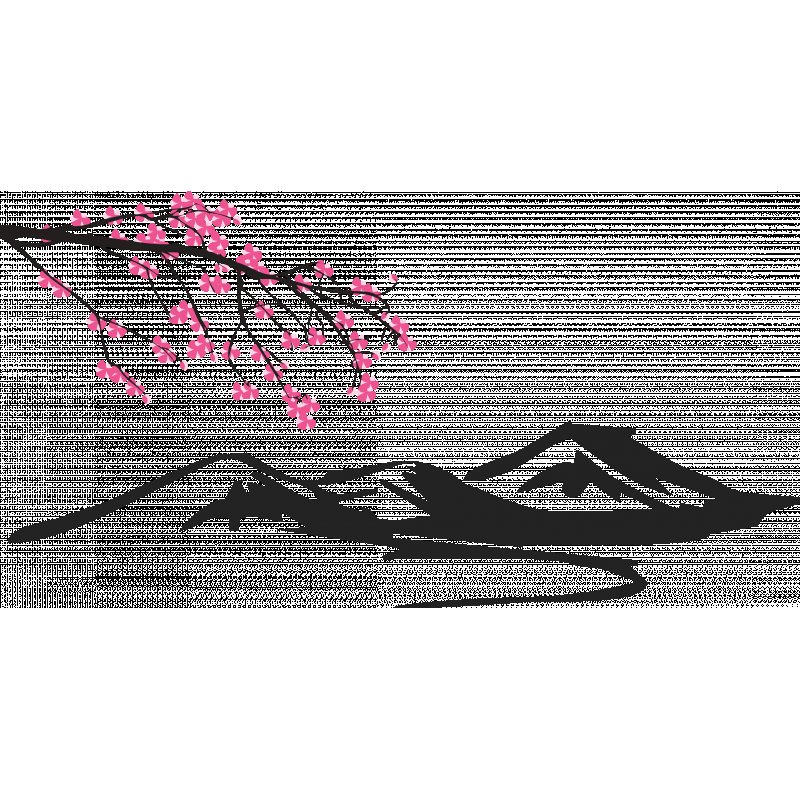 Силуэты в японском стиле