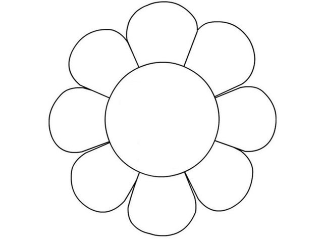 цветок восемь лепестков