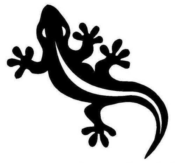 Ящерица рисунок