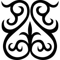 Якутский орнамент трафарет