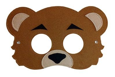 Маска медведь