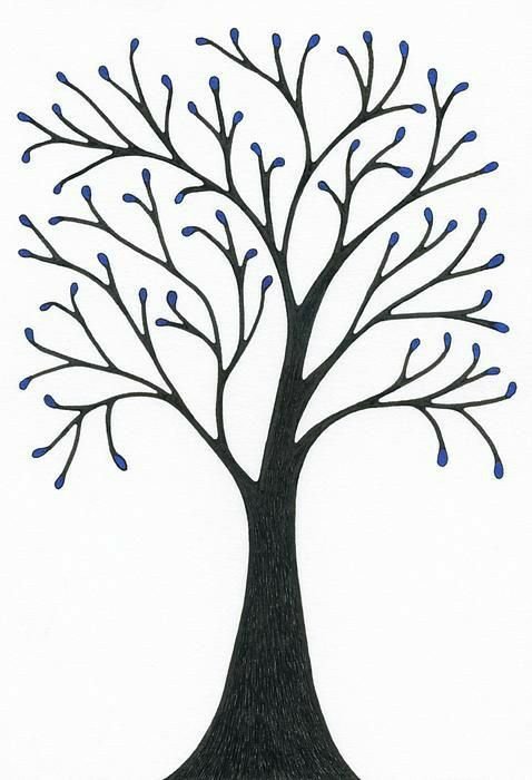 Ствол дерева для аппликации