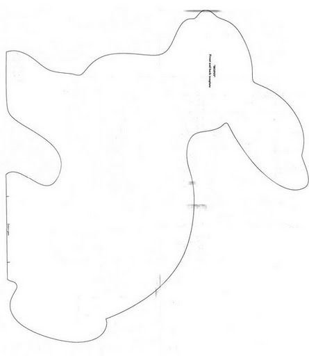 Пасхальный зайчик Тильда выкройка