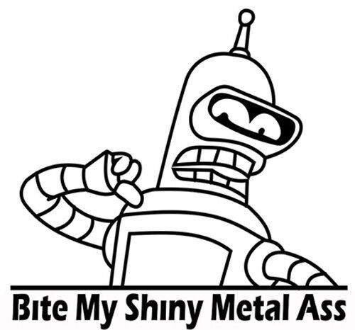 Бендер черно белый