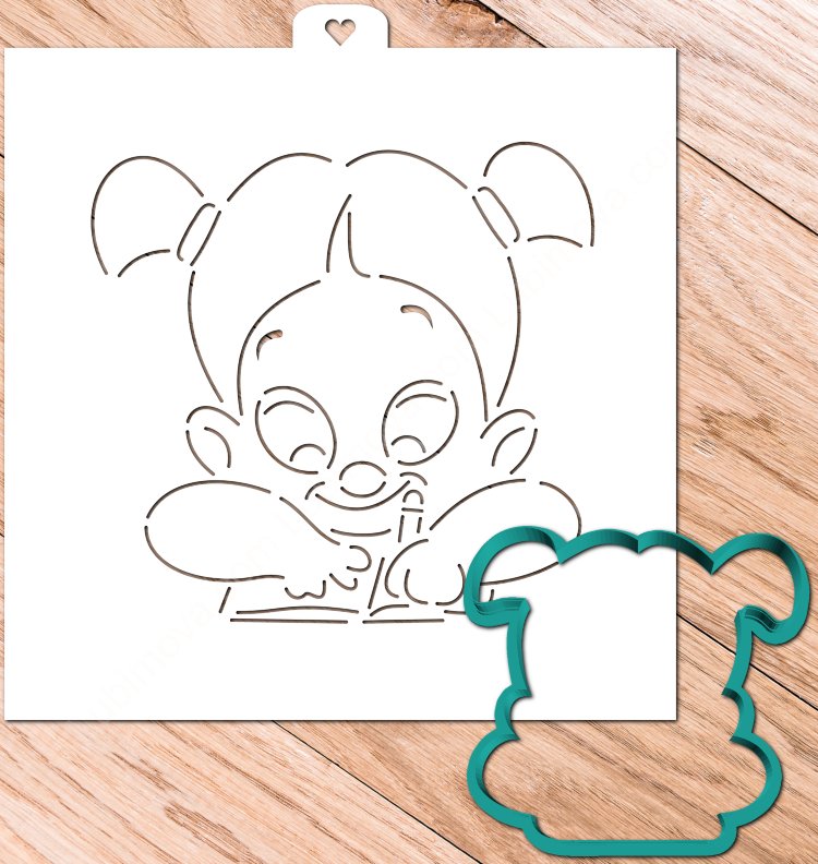 Трафареты рисунков на пряники