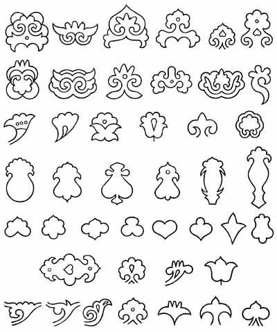 Татарский орнамент рисунок