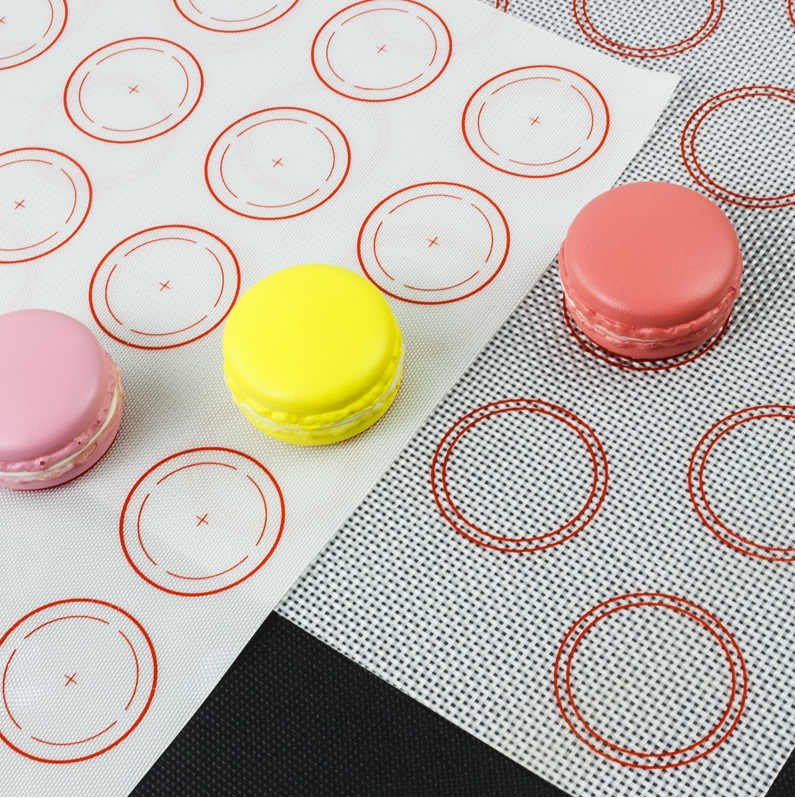 Силиконовый коврик для макаронс