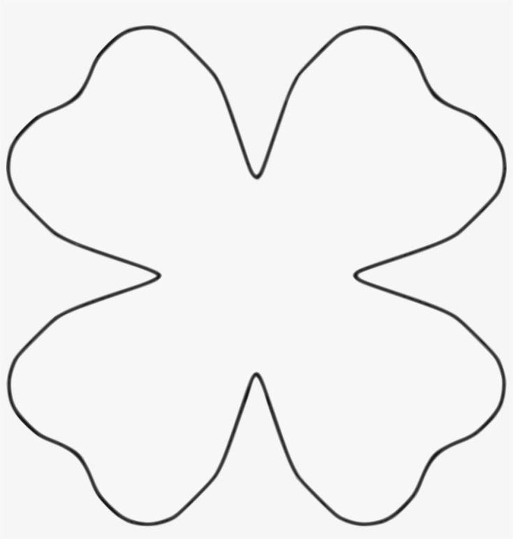 Шаблоны цветов для вырезани