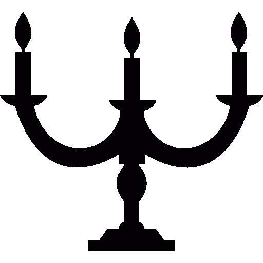 Подсвечник силуэт