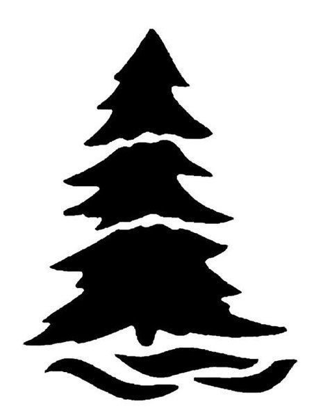 Трафарет "новогодний"