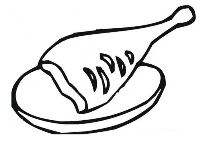 Раскраска еда