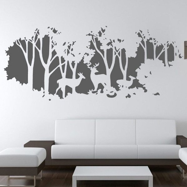 Интерьерная наклейка дерево