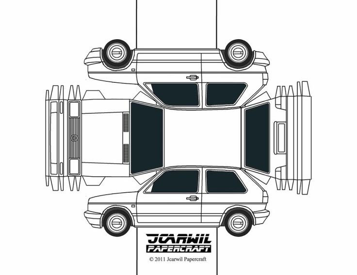 JCARWIL Papercraft Ford