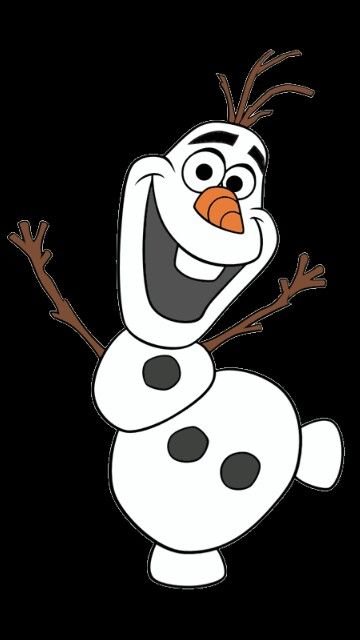 Олаф на окне