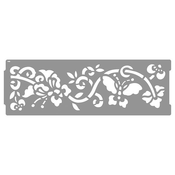 Бордюрные трафареты