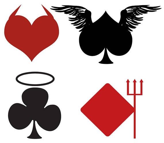 Вини черви Буби крести