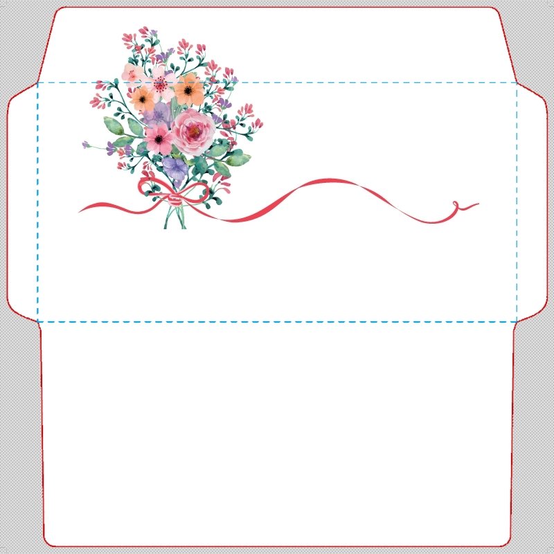 Открытка с конвертом