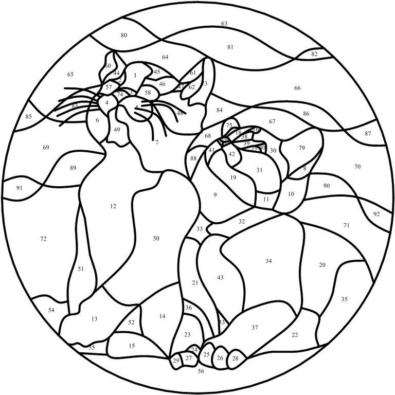 Эскиз витража