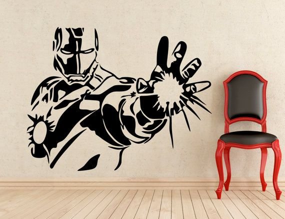 Марвел на стене