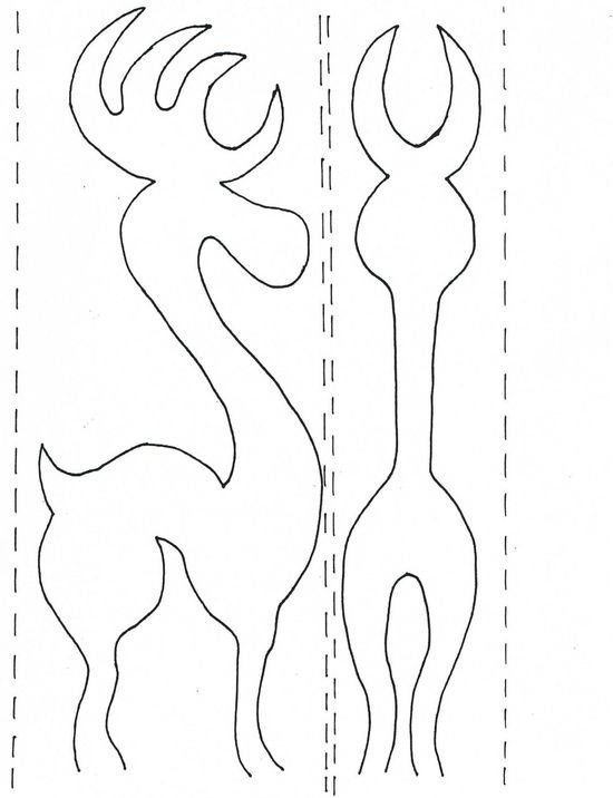 олень для лобзика