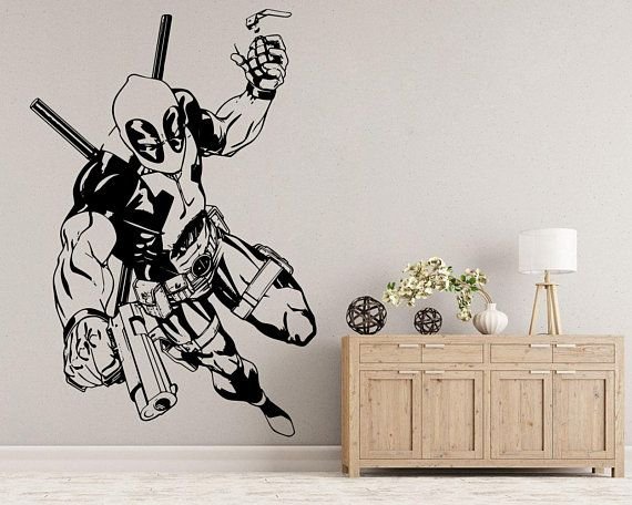 Роспись стен Марвел