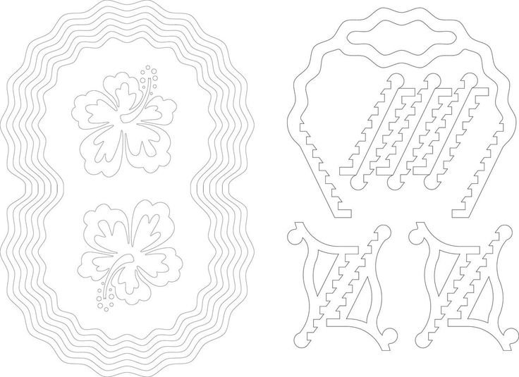 Трафареты для выпилки лобзиком