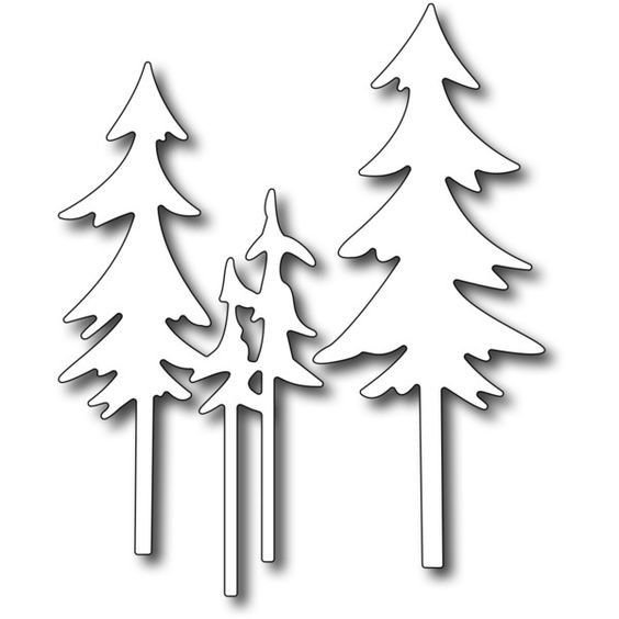 Зимние деревья на окна