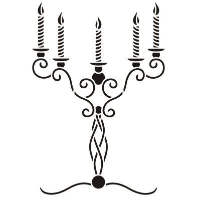 Эскиз подсвечника