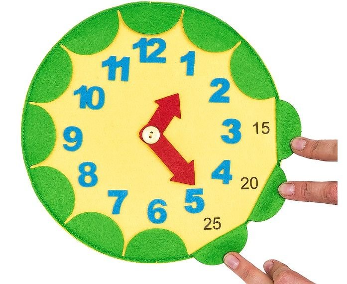 Часы детские обучающие