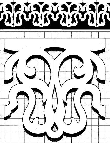 Прорезная пропильная резьба по дереву