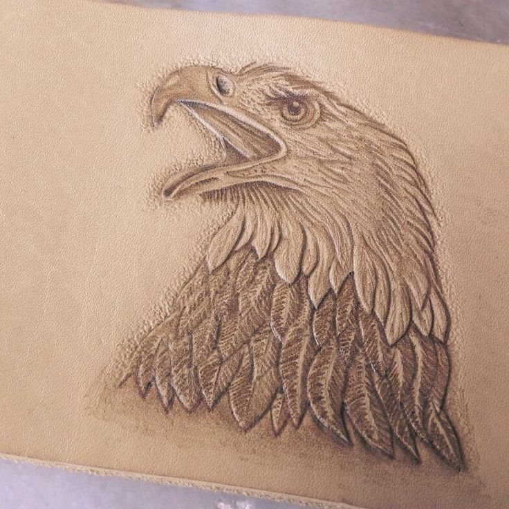 Резьба по дереву Орел