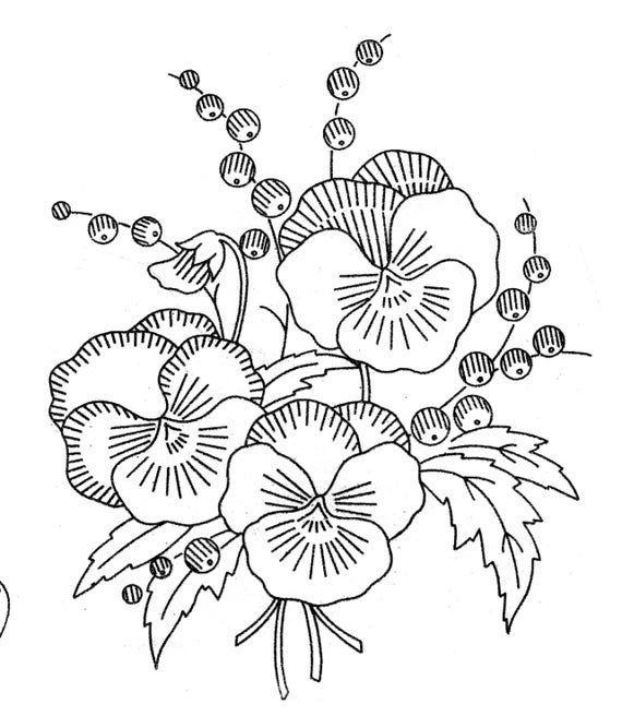 Трафареты для вышивания лентами