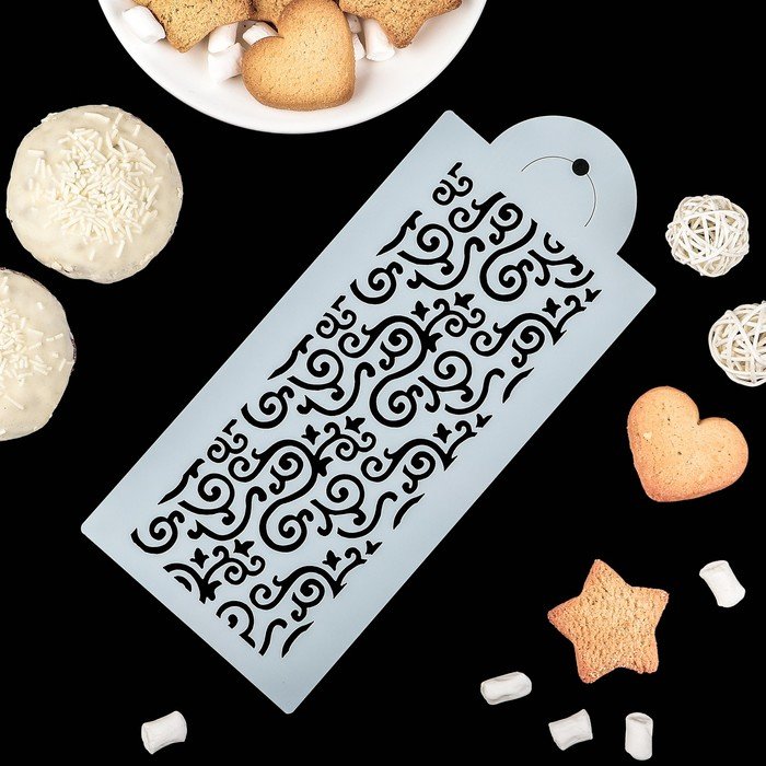 Трафарет для шоколада