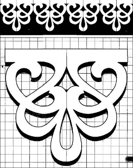 Домовая пропильная резьба узоры