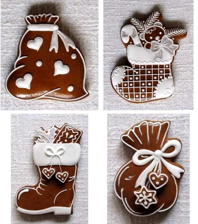 Трафареты для имбирных пряников