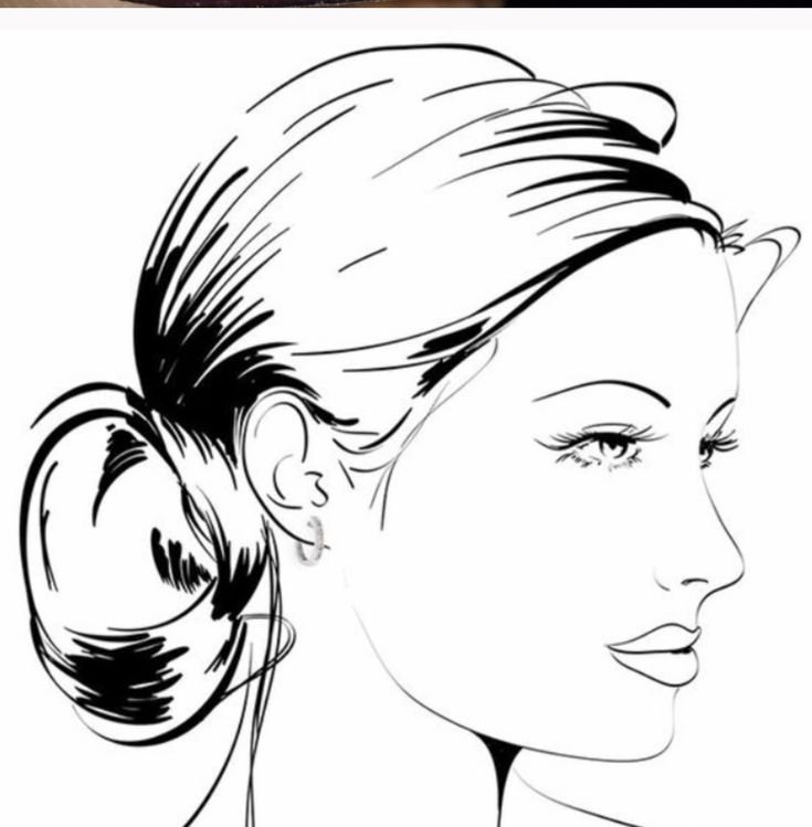 Очертания лица