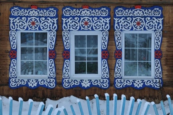 Узорные наличники