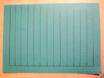 Коврик из бумаги плетение