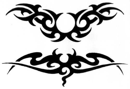 Трафарет для тату