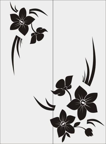 Трафареты для декора стен