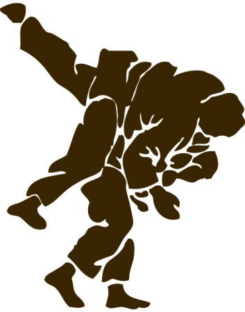 Борцы силуэт