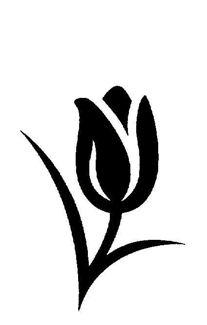 Трафареты тюльпаны
