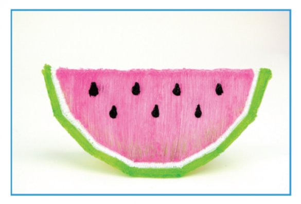 Трафарет для три д ручки Арбуз