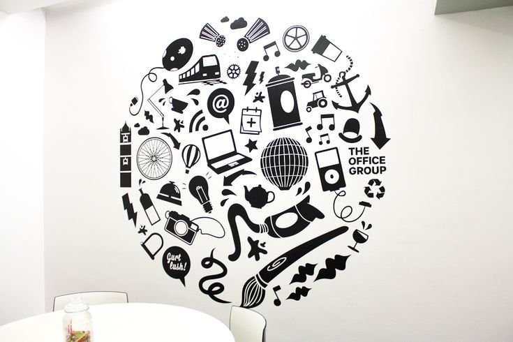 Рисунки на стену